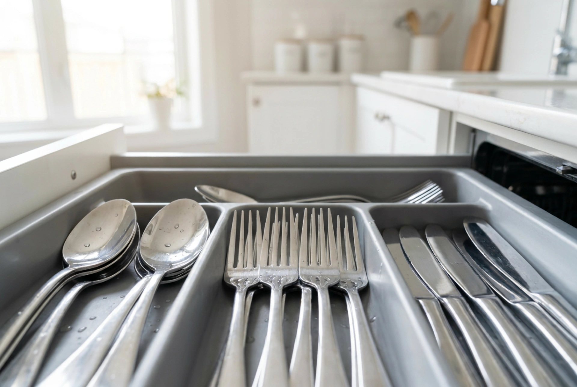 How to Arrange Cutlery in a Dishwasher Drawer for a Perfect Clean