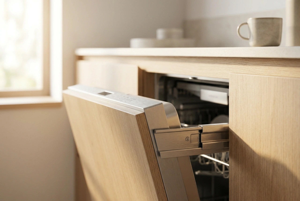 How Sliding Hinges in Dishwashers Work and When They Need Adjustment