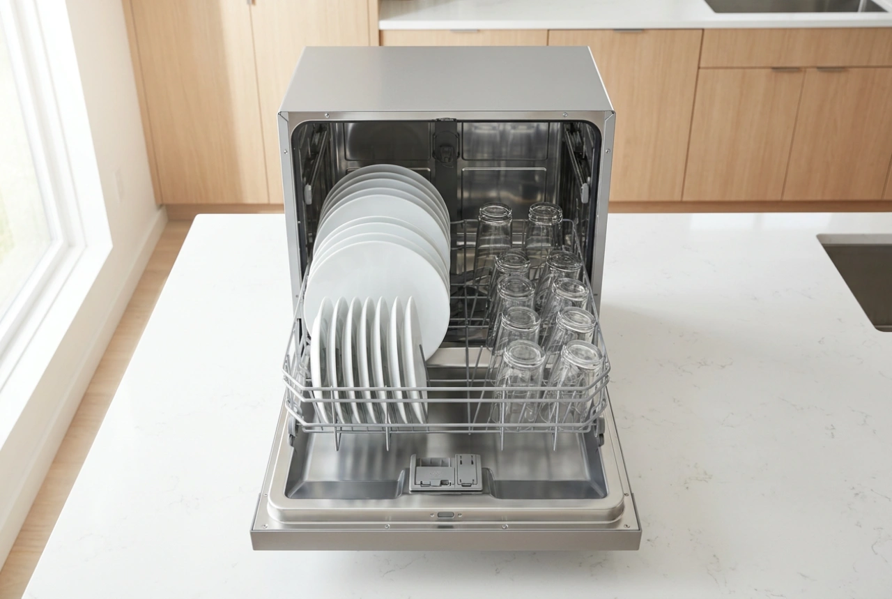 How to Maximize Compact Dishwasher Space Without Overcrowding