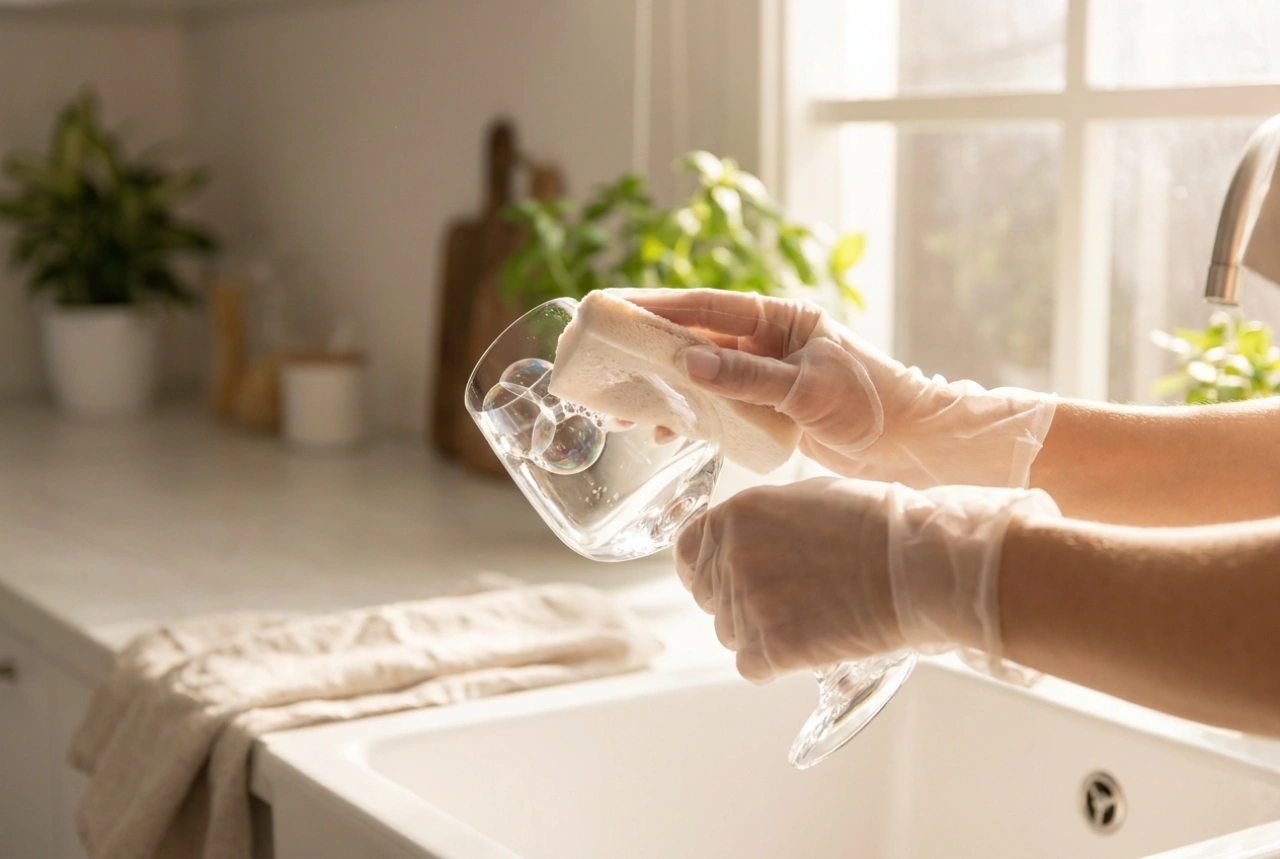 Dishwashing Foam and the Science of Safely Cleaning Delicate Glassware