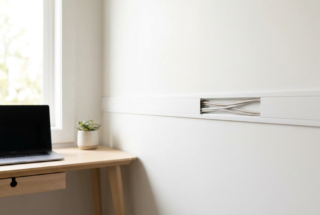 How to Install and Blend Wall-Mounted Cable Covers Seamlessly