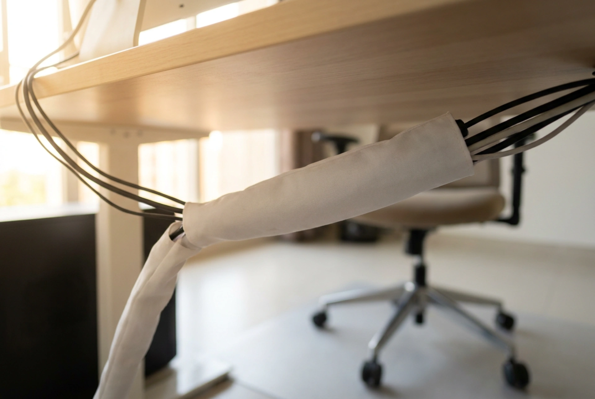 How to Use Under-Desk Cable Organisers to Eliminate Wire Clutter