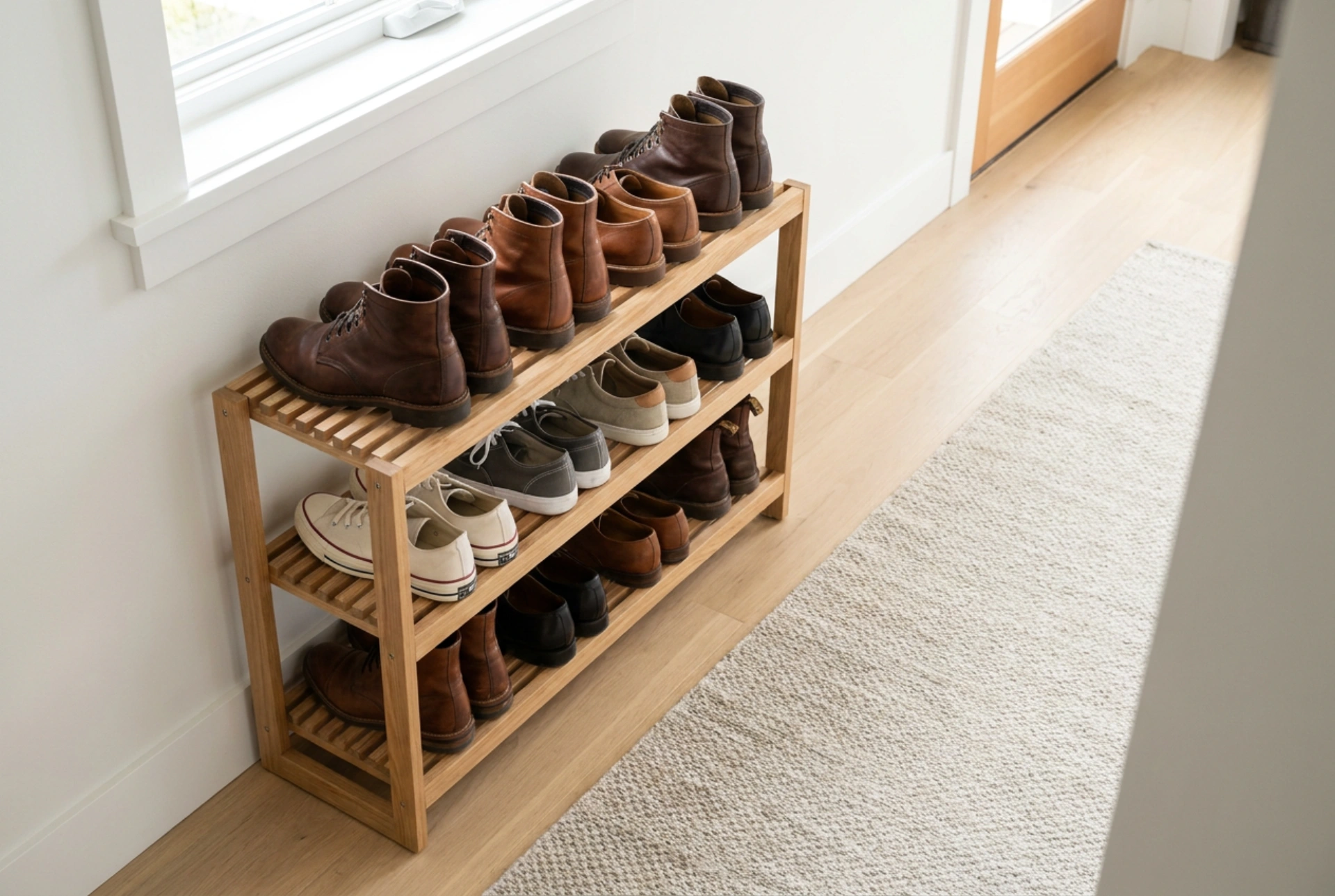How to Organise Shoes on Cabinet Shelves for Instant Visibility