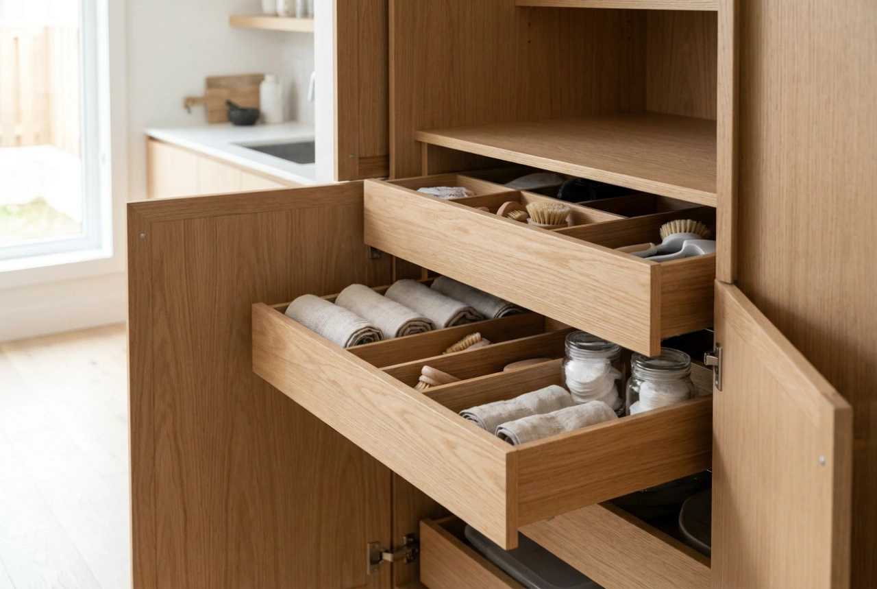 Tall Drawer Cabinets: The Physics and Mechanics of Vertical Storage