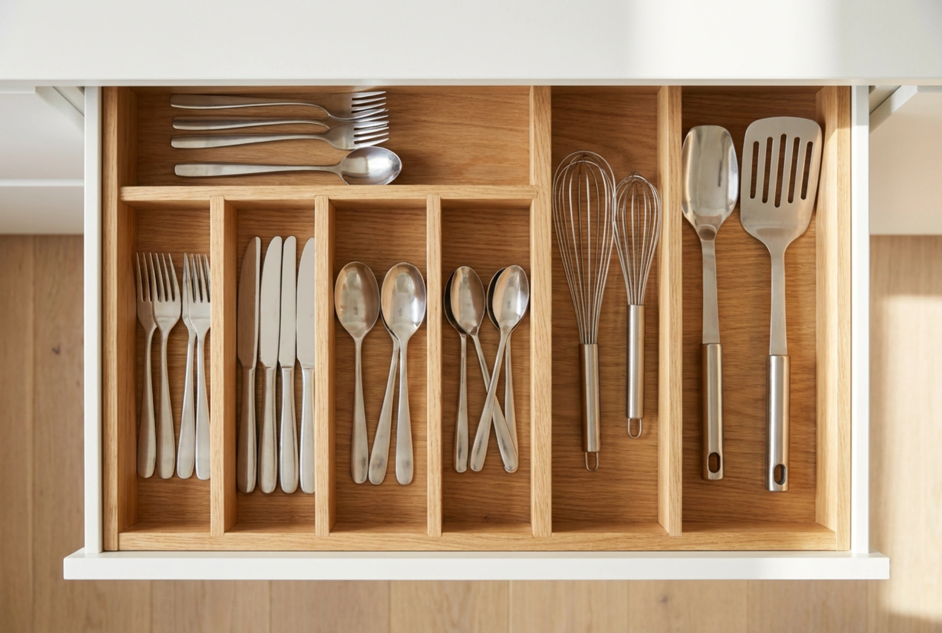How to Plan a Kitchen Drawer Organiser Without Wasting Space