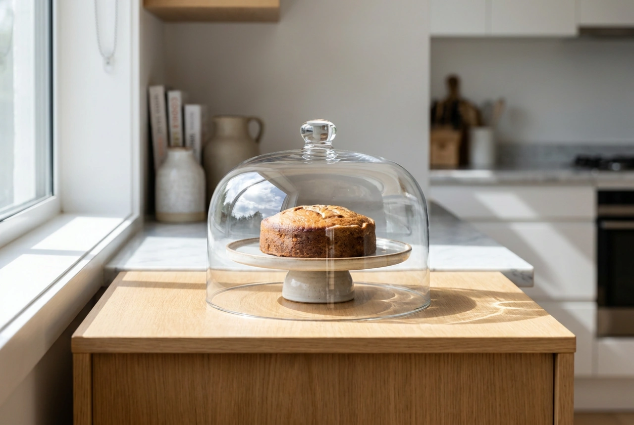 How to Keep Your Glass Cake Dome Clean and Well-Organised