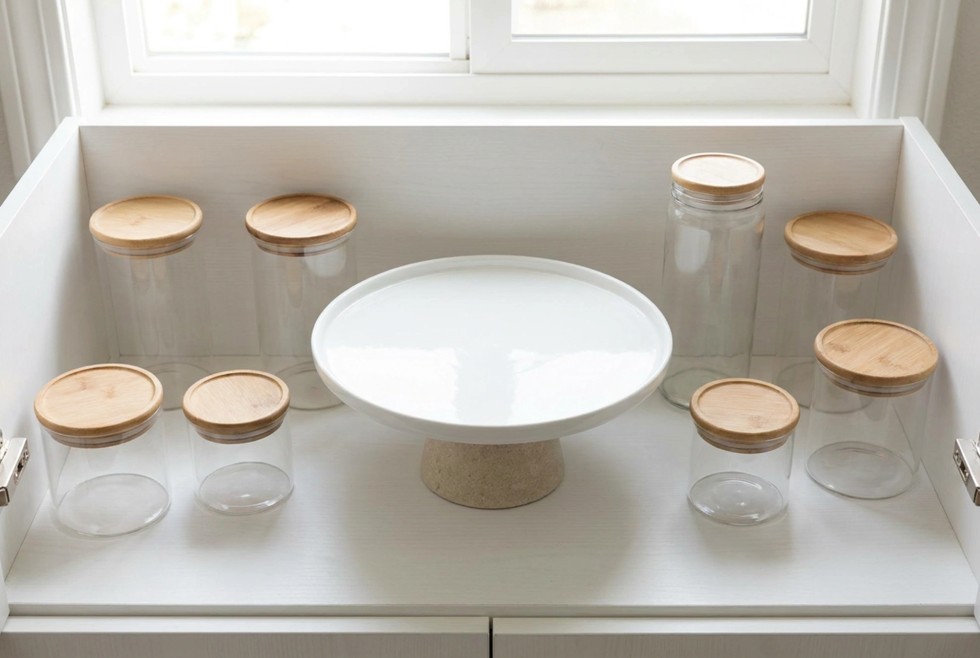 How to Store a Rotating Cake Stand in a Kitchen Cupboard