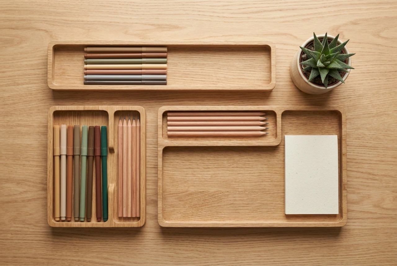 How to Organise a Children's Desk Organiser After School