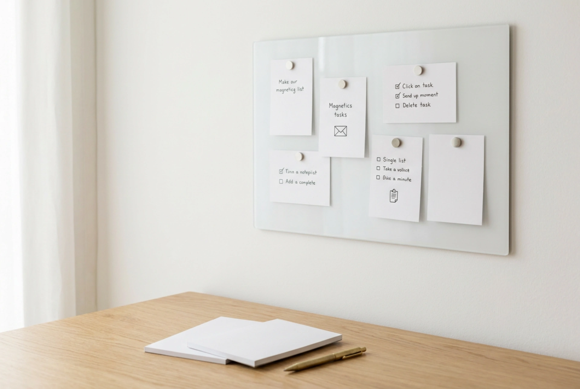 How to Use an Over-Desk Board for Effective Task Planning