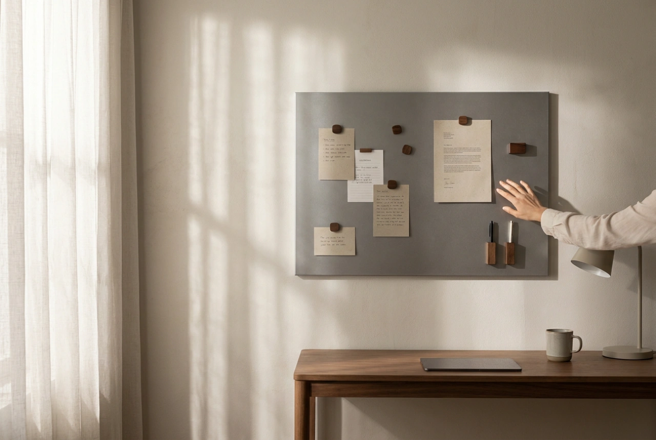 Using Magnetic Boards to Organize Children's Learning and Play