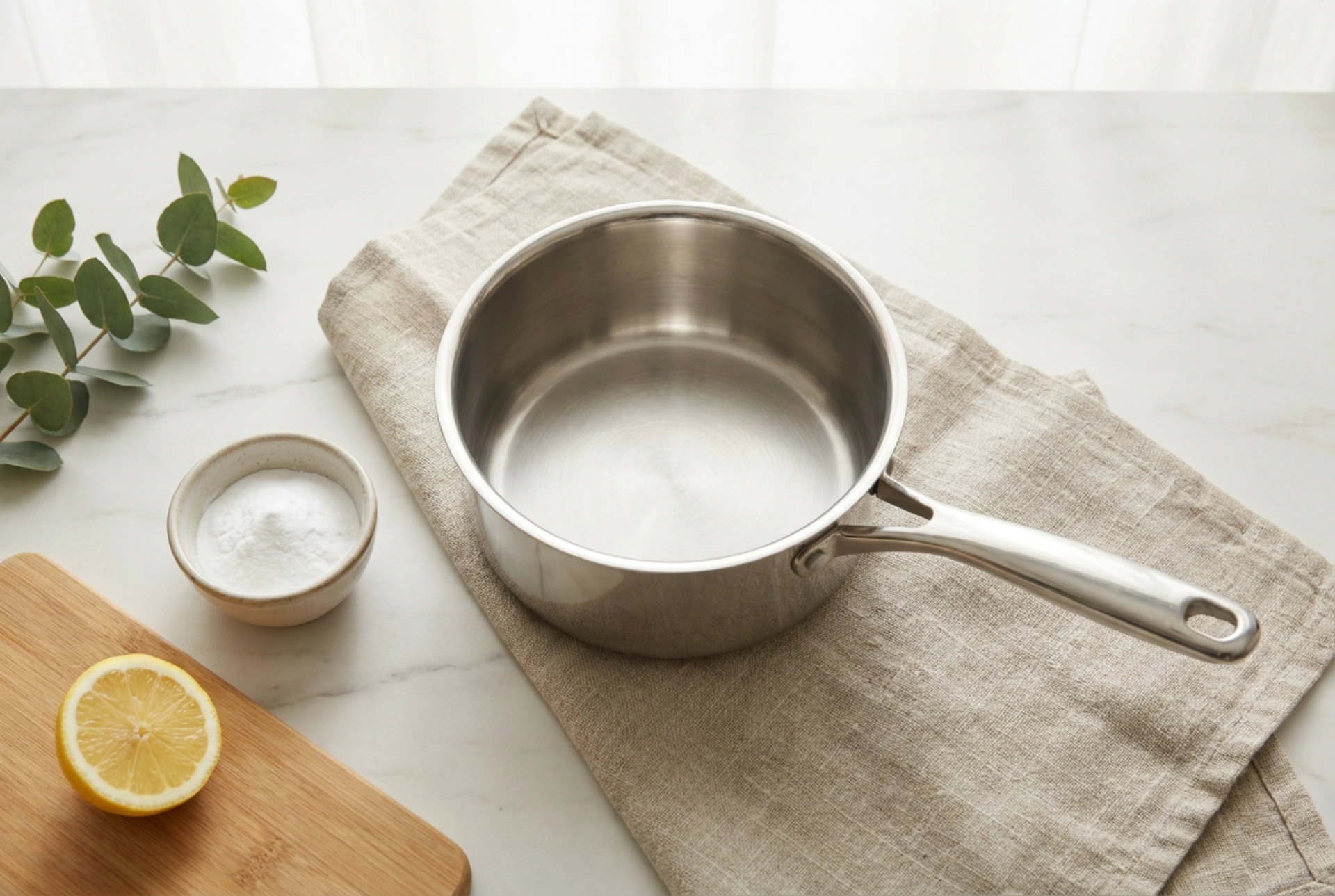 How to Restore a Burnt Stainless Steel Pot