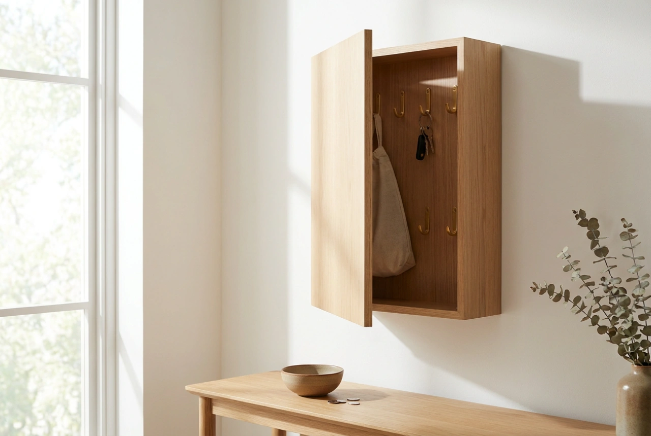 How to Organise Your Entryway with a Decorative Key Cabinet