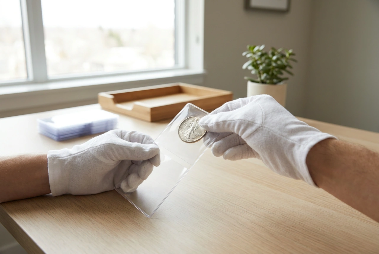 How to Store Collectible Coins in an Album Without Scratches