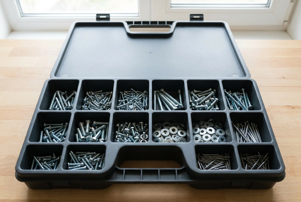 Toolbox Drawers and the Systematic Arrangement of Small Parts