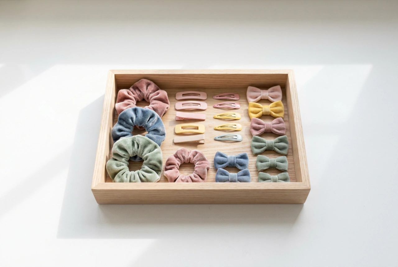 How to Organize Kids' Hair Accessories in a Simple Organizer