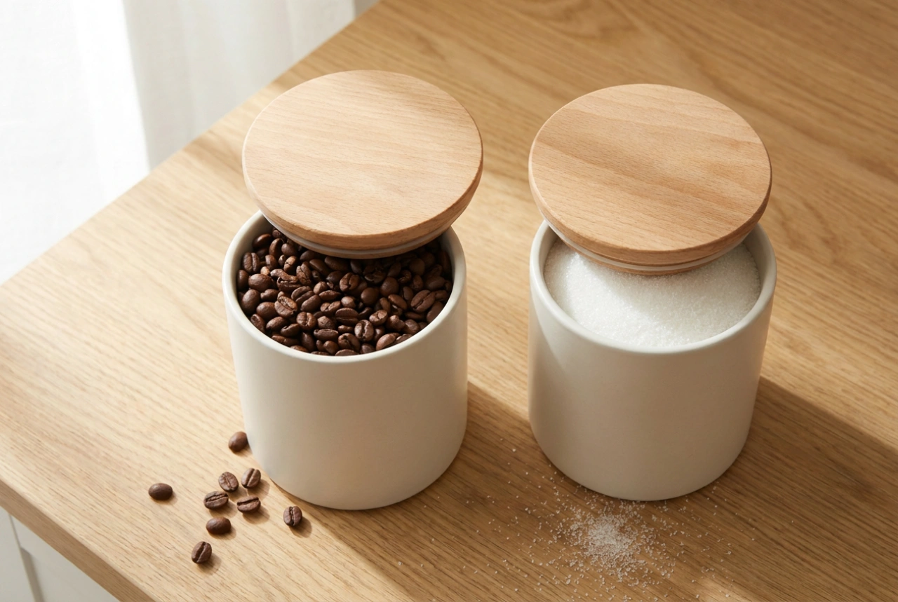 How to Store Sugar and Coffee in Canisters Without Losing Quality