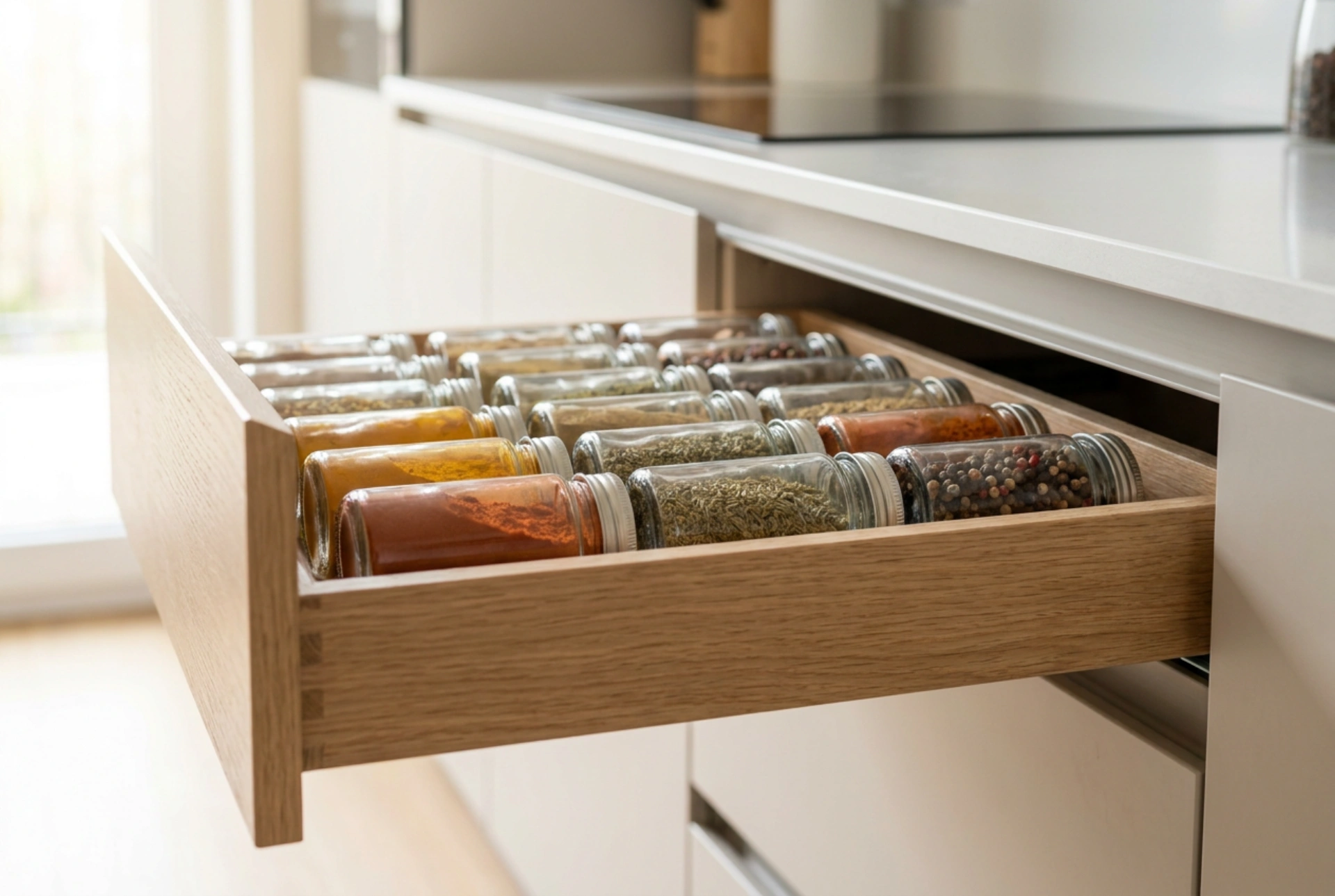 How a Drawer Organiser Speeds Up Cooking with Spices