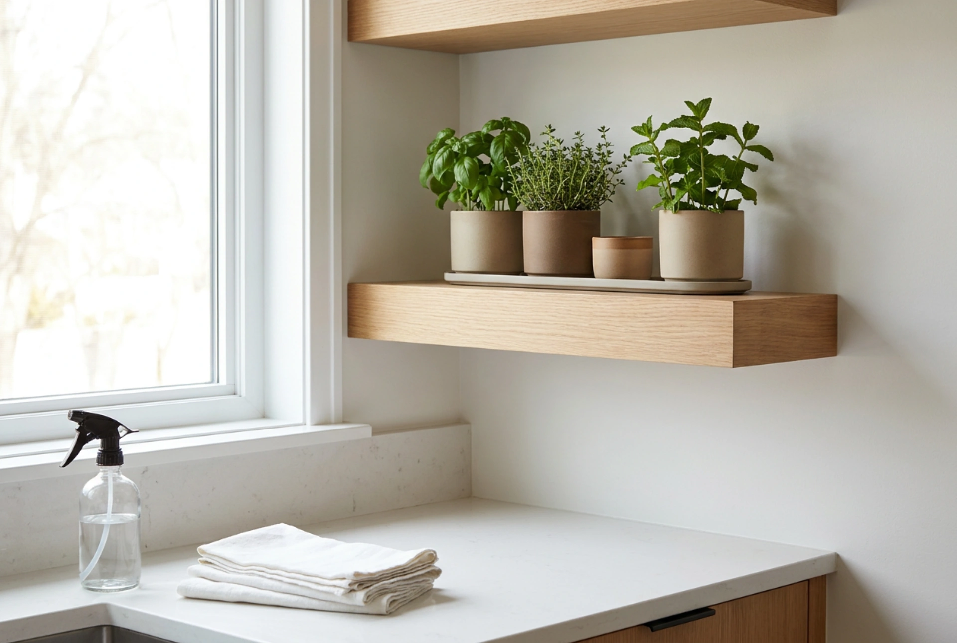 Optimal Placement of a Kitchen Herb Shelf for Efficient Cooking
