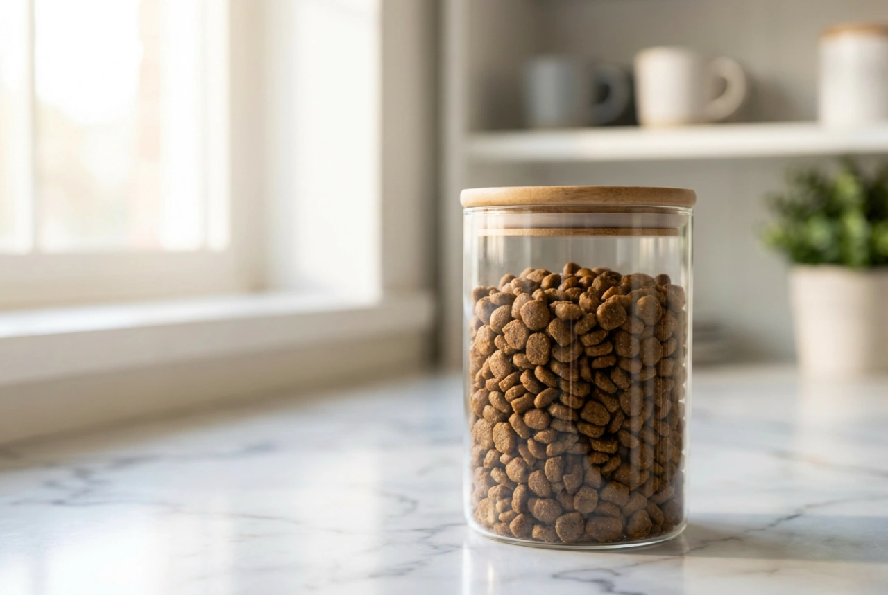 How to Store Dry Dog Food in a Moisture-Free Container