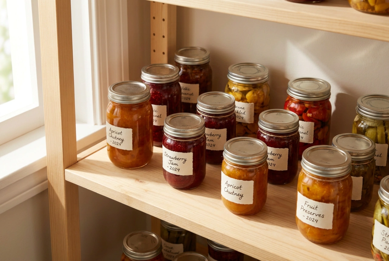 Printable Jar Labels and the Science of Organizing Home Preserves
