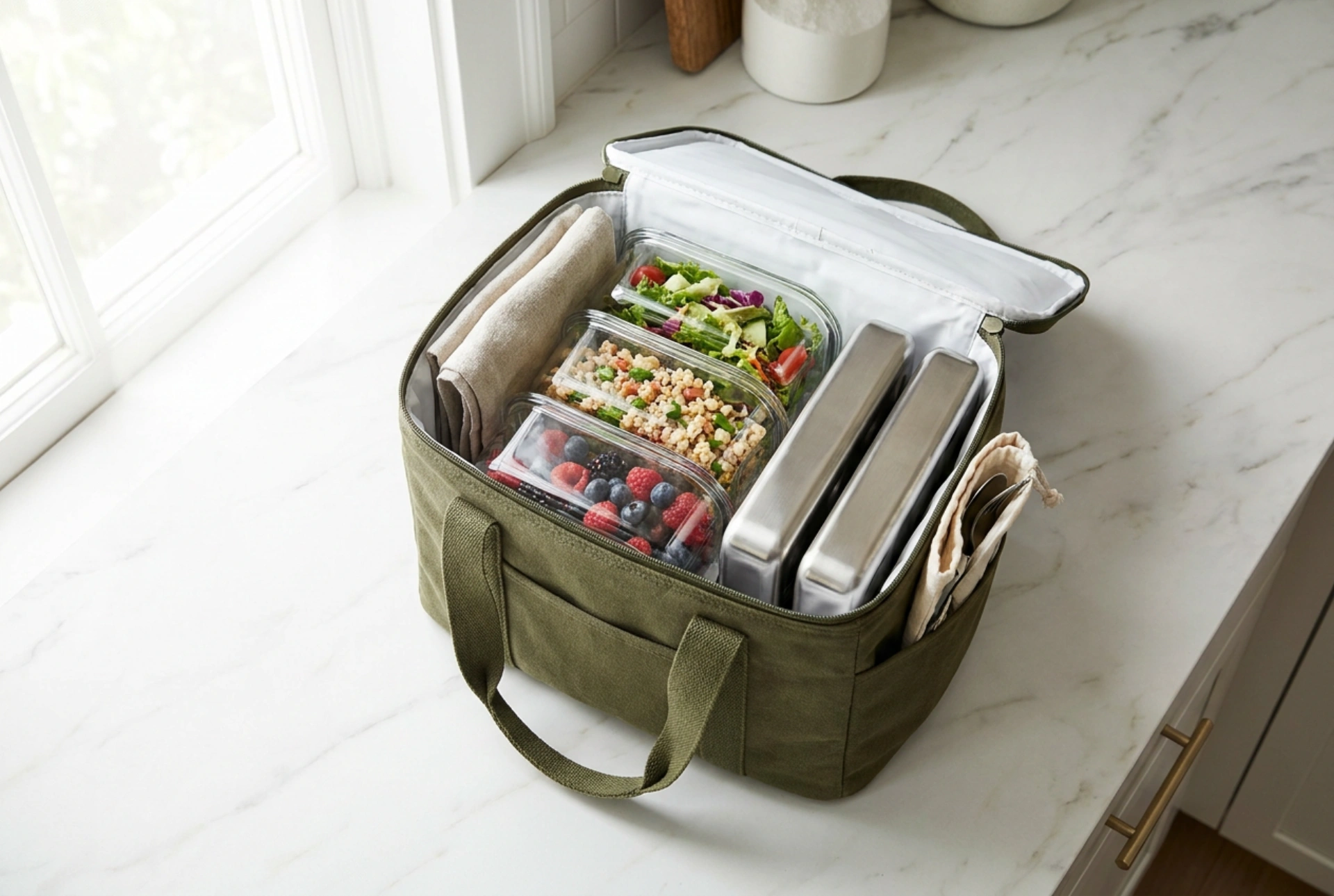How to Keep Your Thermal Lunch Bag Cold and Organised