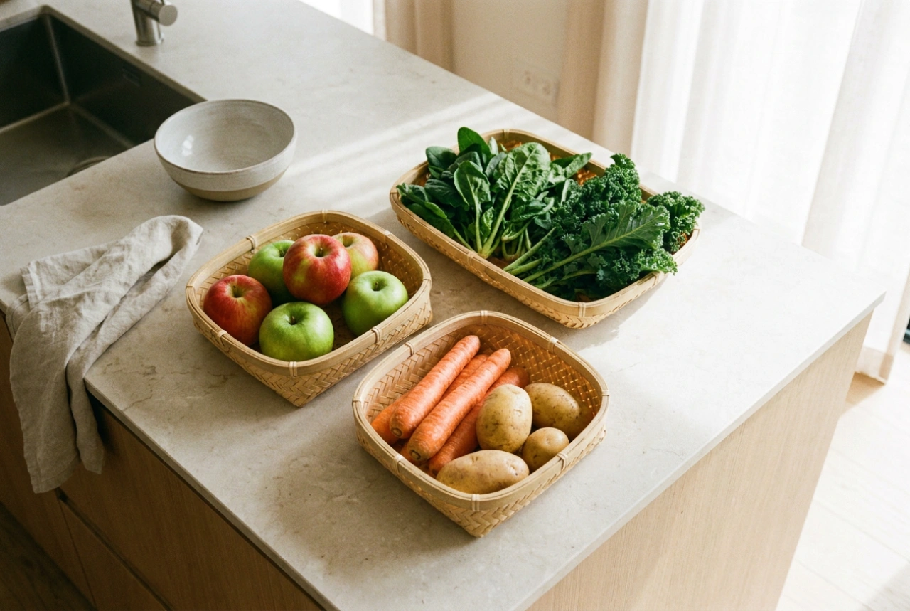How to Segregate Fruit and Vegetable Storage for Maximum Freshness