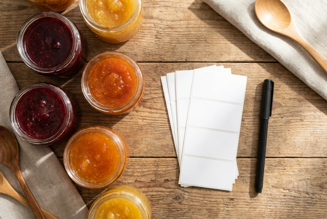 Durable Label Printing and Application for Homemade Preserves