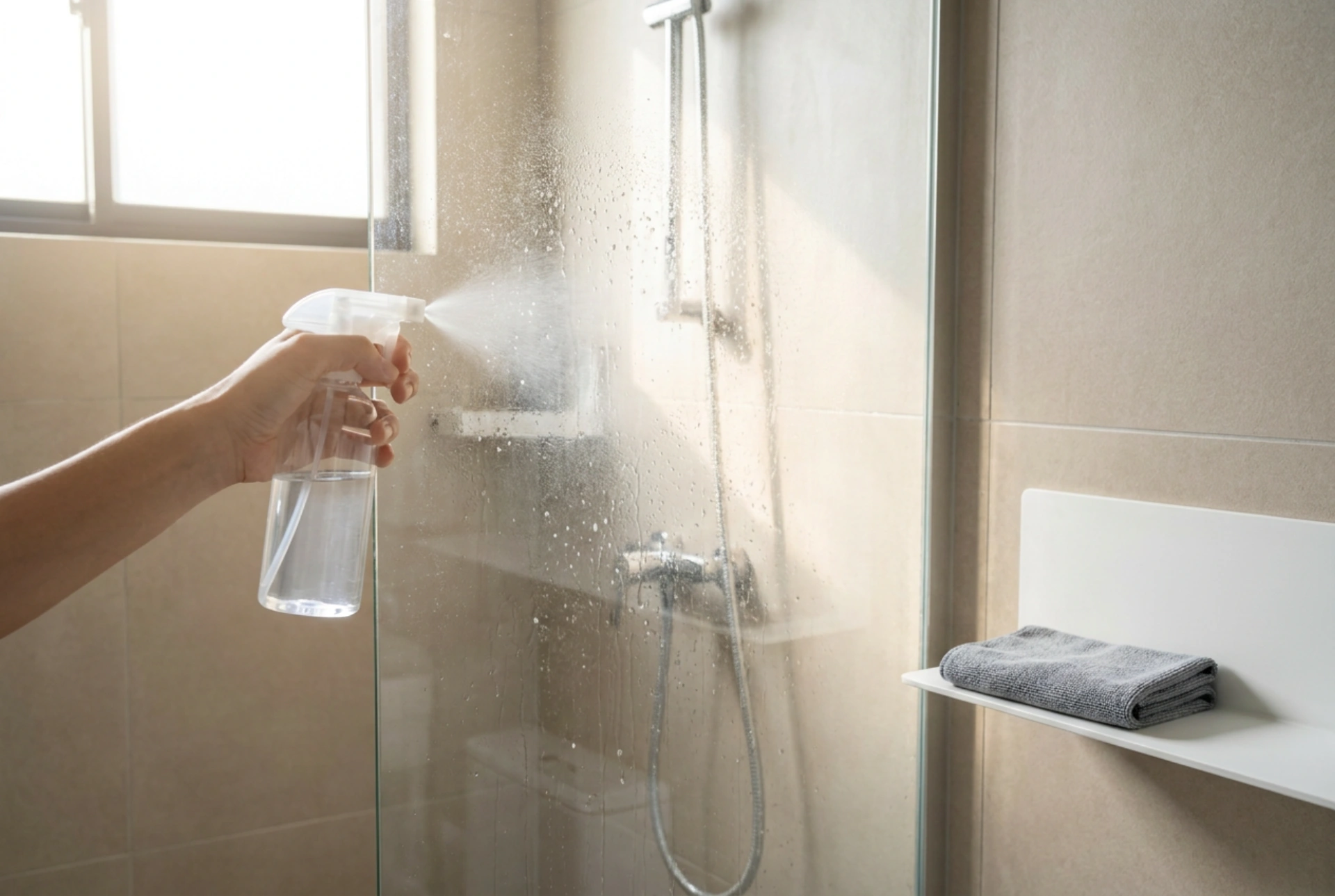 How to Apply Hydrophobic Coatings to Shower Glass Panels After Cleaning