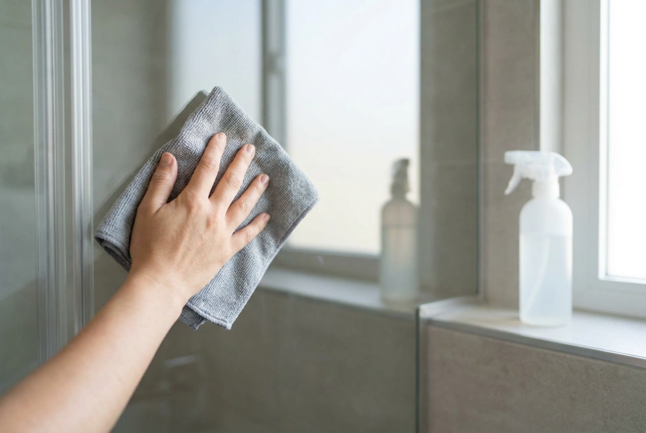 How to Apply Shower Glass Protectant Without Streaks