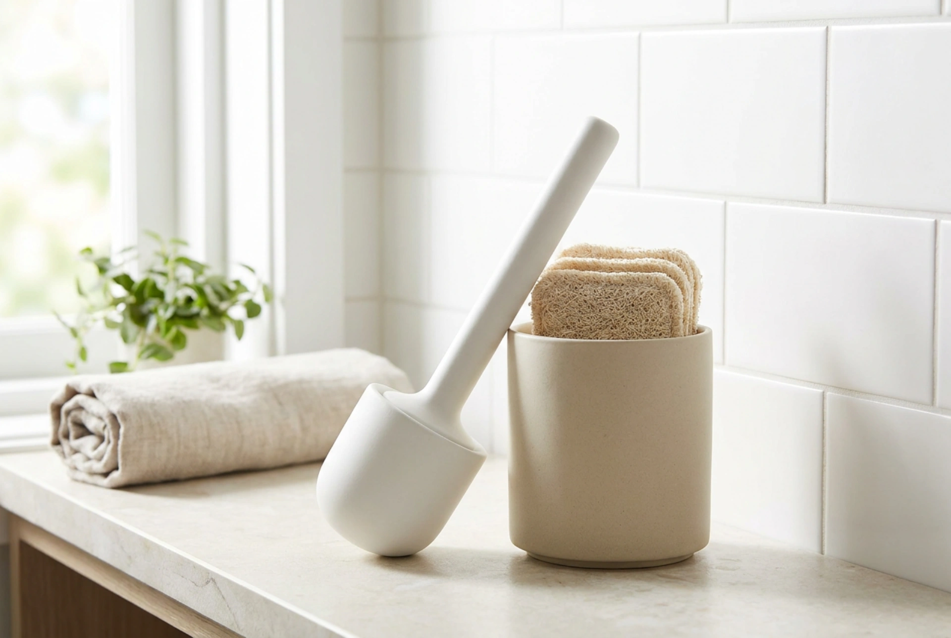 How to Use a Toilet Brush with Replaceable Heads