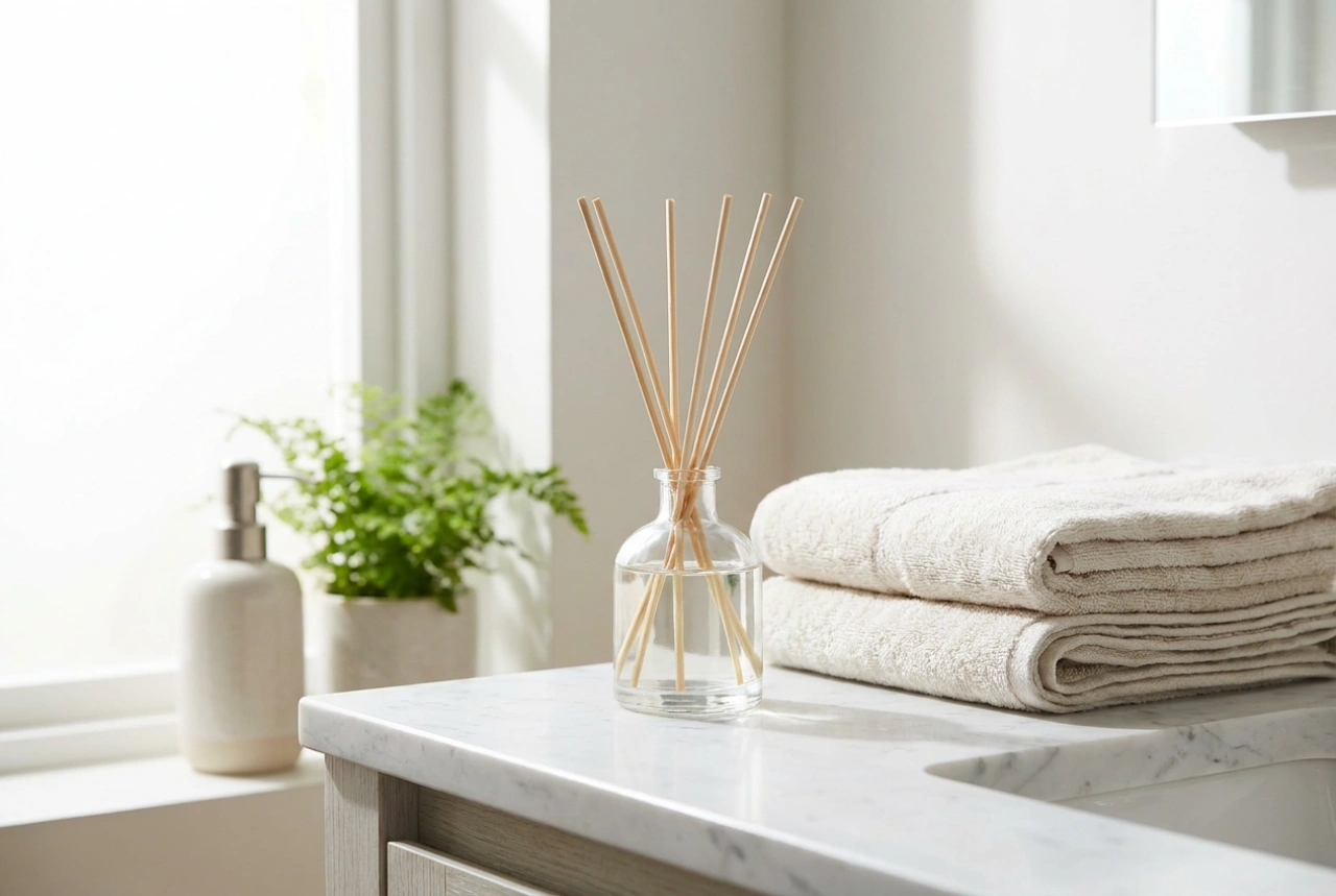 How to use bathroom air fresheners without masking dirt