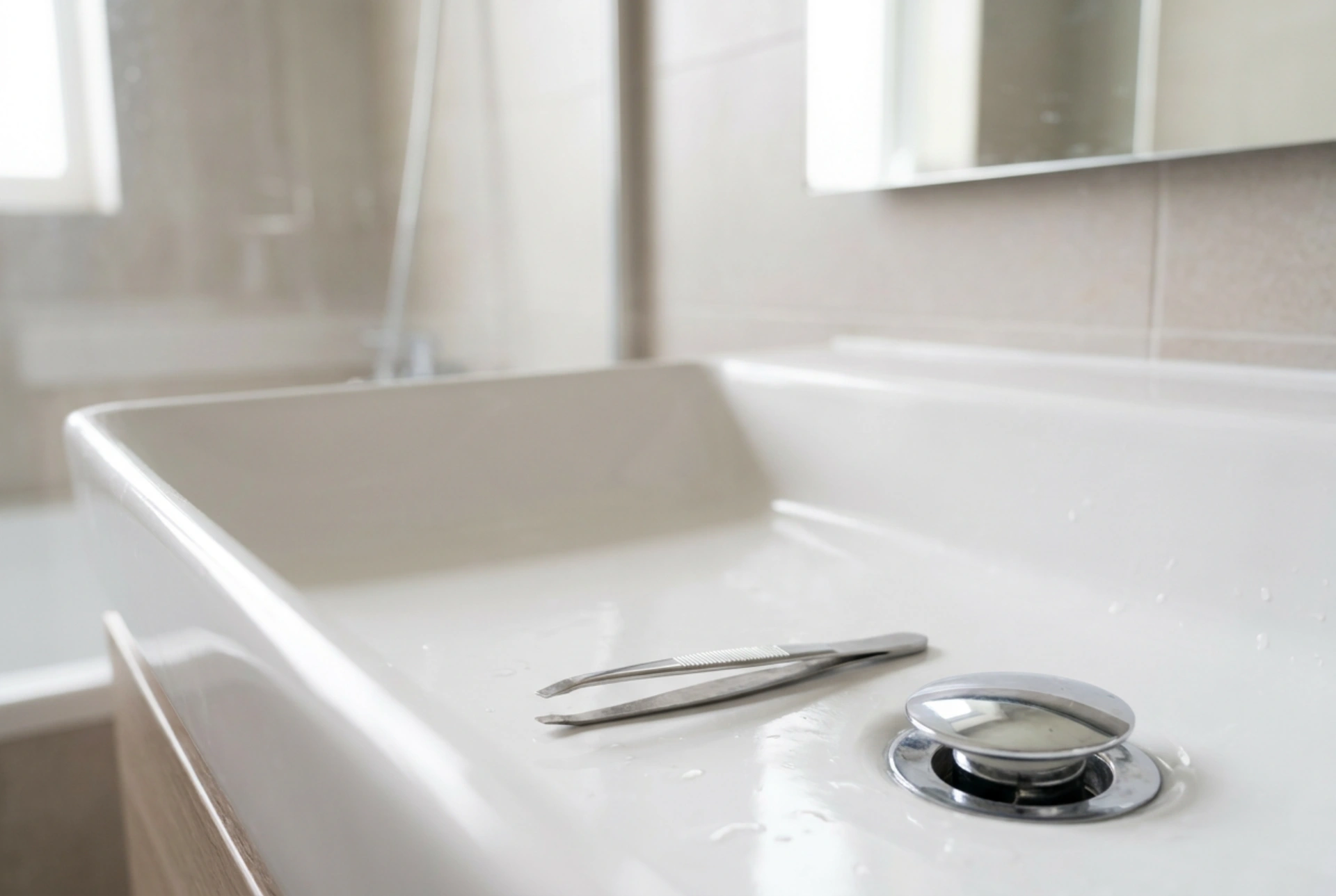 How to Clean a Sink Drain Plug from Buildup and Hair