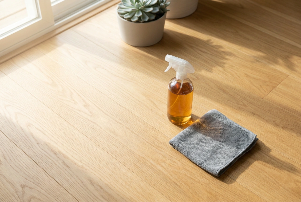 How to Make a Homemade Floor Cleaner Without a Sticky Residue
