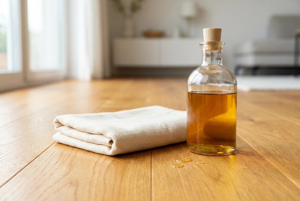 How to Apply Wood Floor Oil After Deep Cleaning