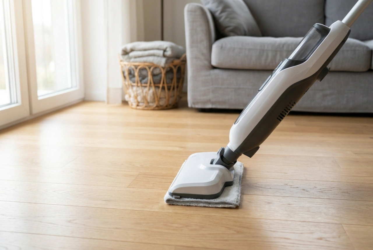 How to Safely Clean Floors with a Cordless Steam Mop