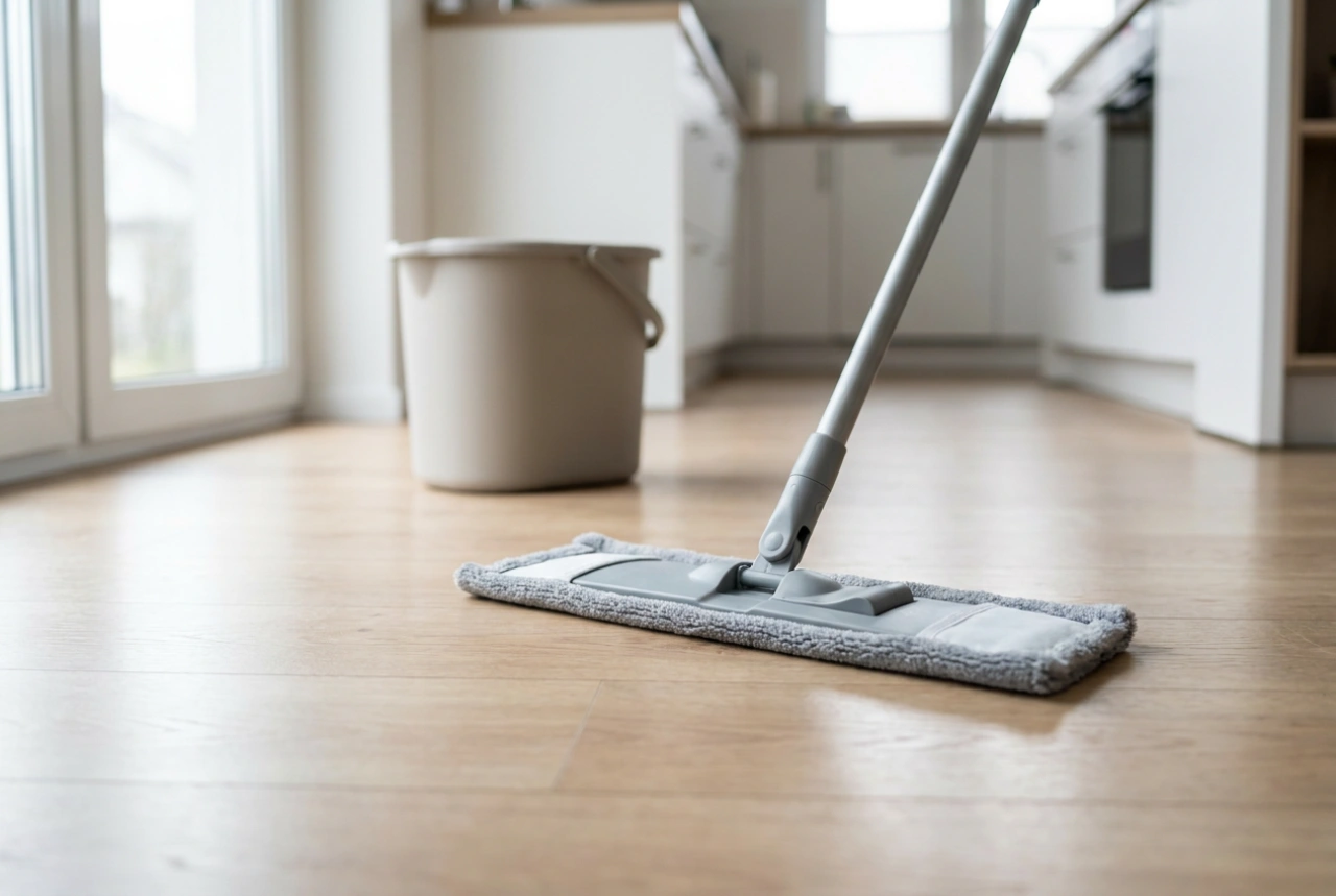 Flat Mop and Bucket Systems: Rapid Cleaning for Laminate and Tile Floors