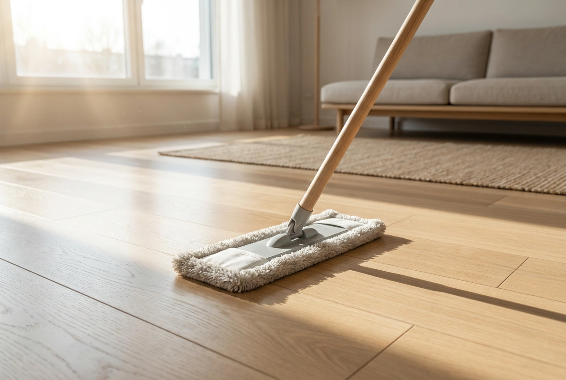 How to Use Floor Disinfectant Without Leaving Sticky Residue and Streaks