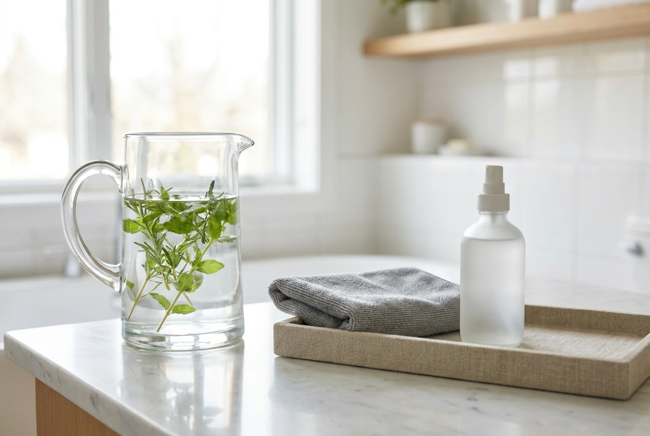 How to Wash a Glass Water Pitcher Without Streaks or Limescale