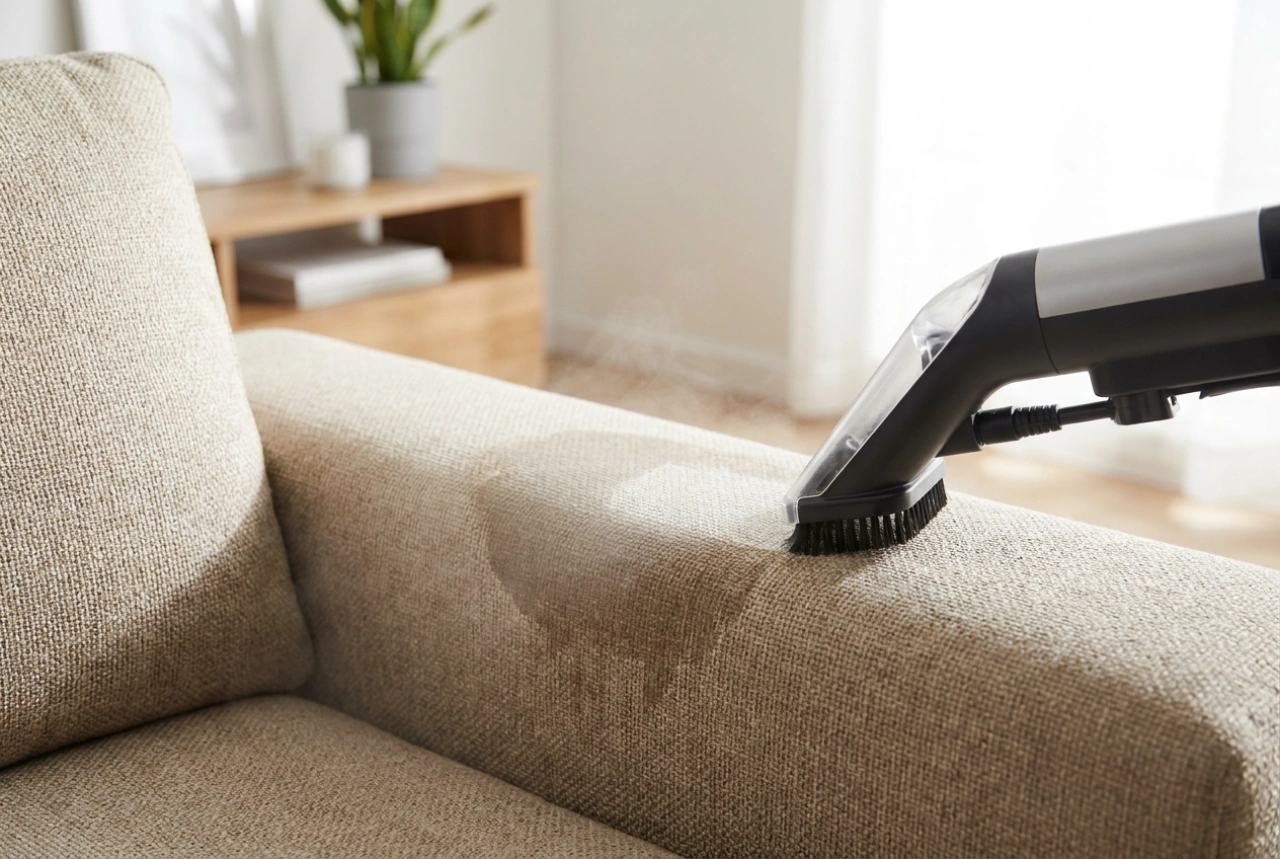 How to Clean a Sofa with a Spray Extraction Vacuum Without Water Marks