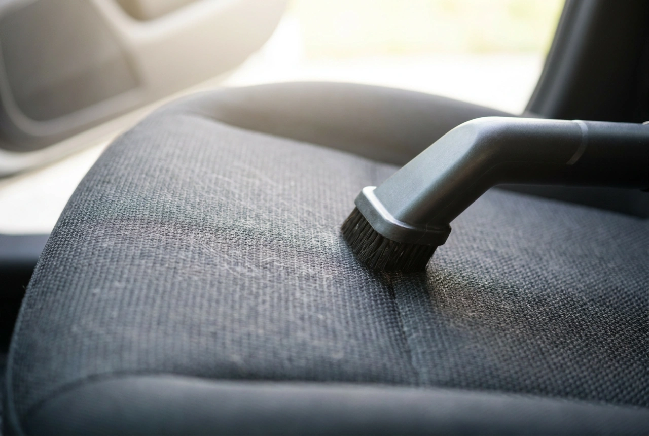 Deep Cleaning Car Seats with a Vacuum Cleaner Without Excess Moisture