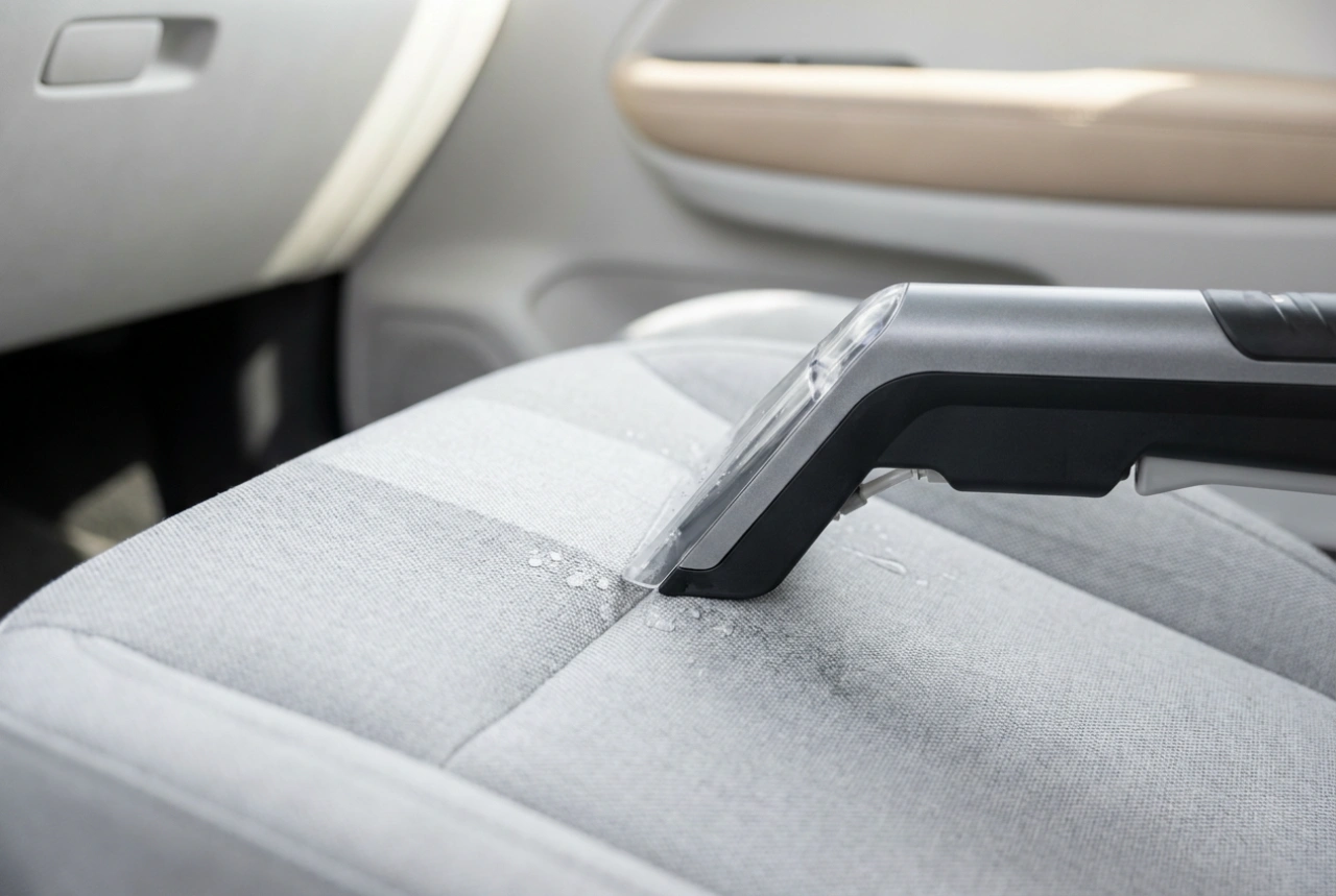How to Deep-Clean Car Upholstery with an Extraction Vacuum Without Leaving Water Stains