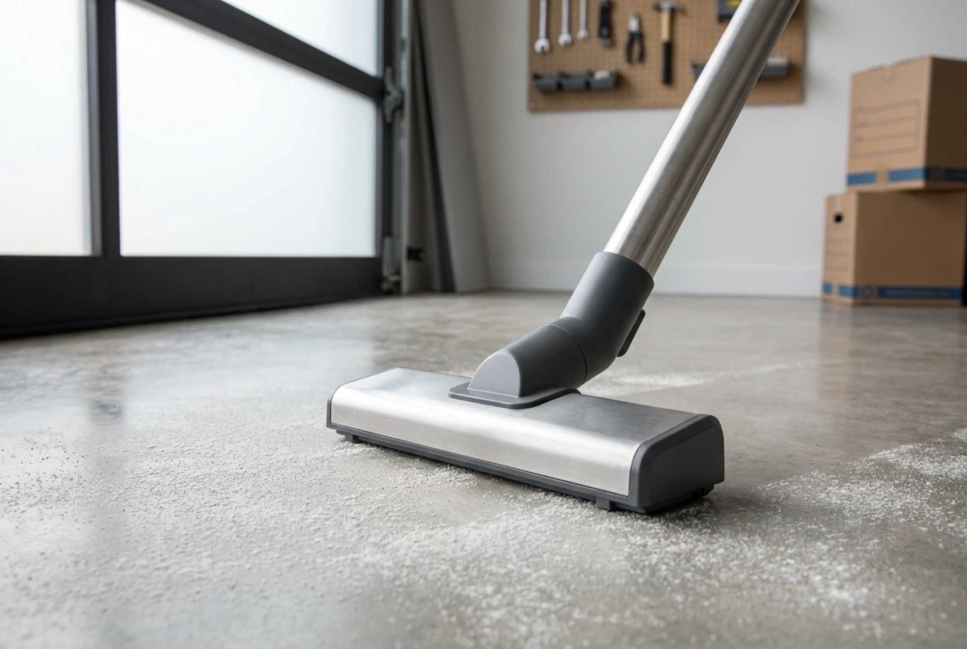 How to vacuum plaster dust with an industrial vacuum without damaging the filter