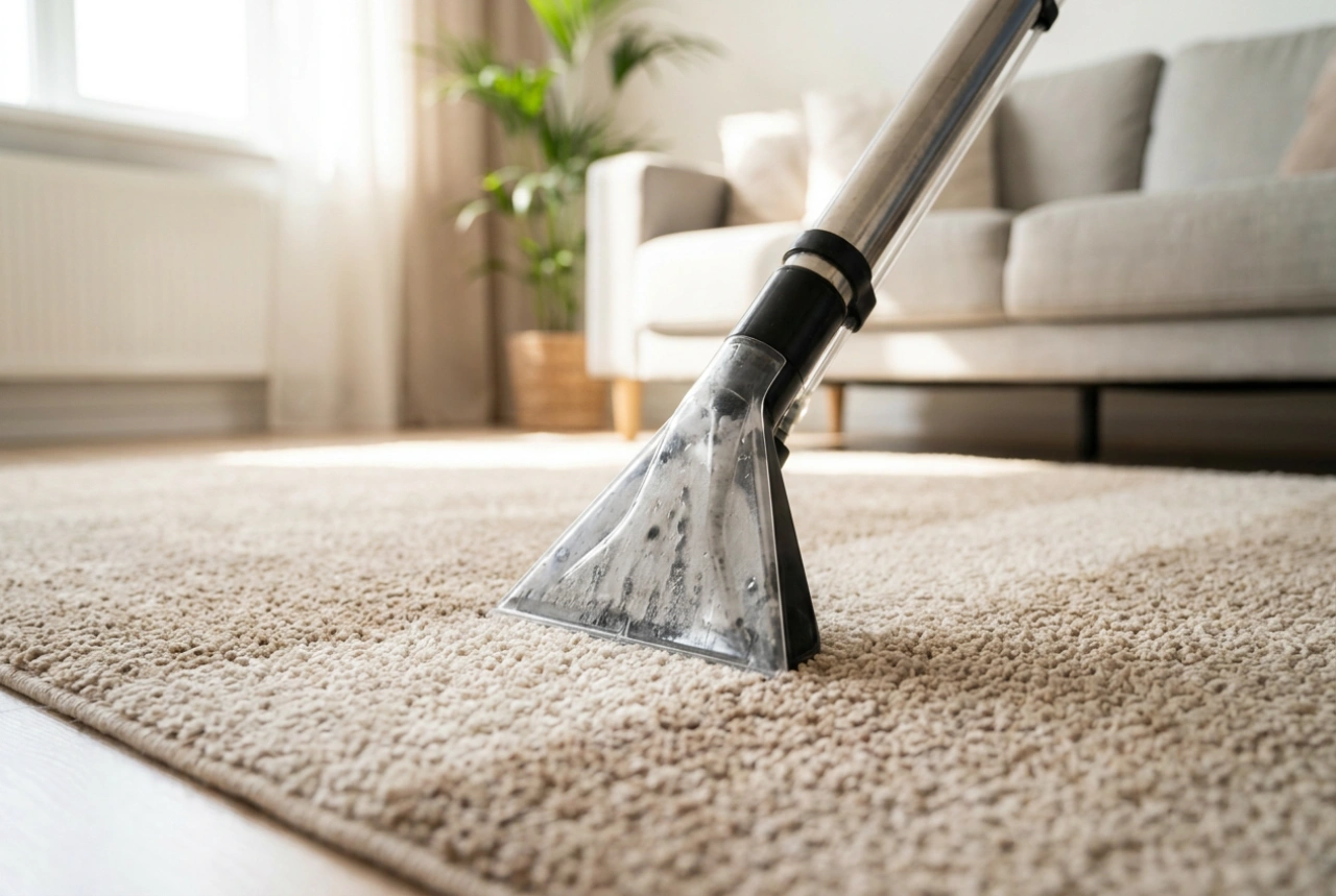 How to clean carpets and upholstery with an extraction vacuum cleaner