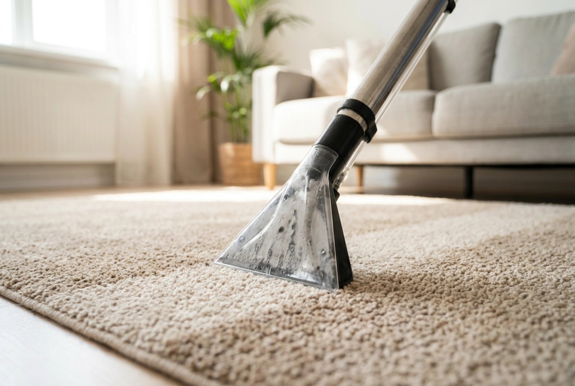 How to clean carpets and upholstery with an extraction vacuum cleaner