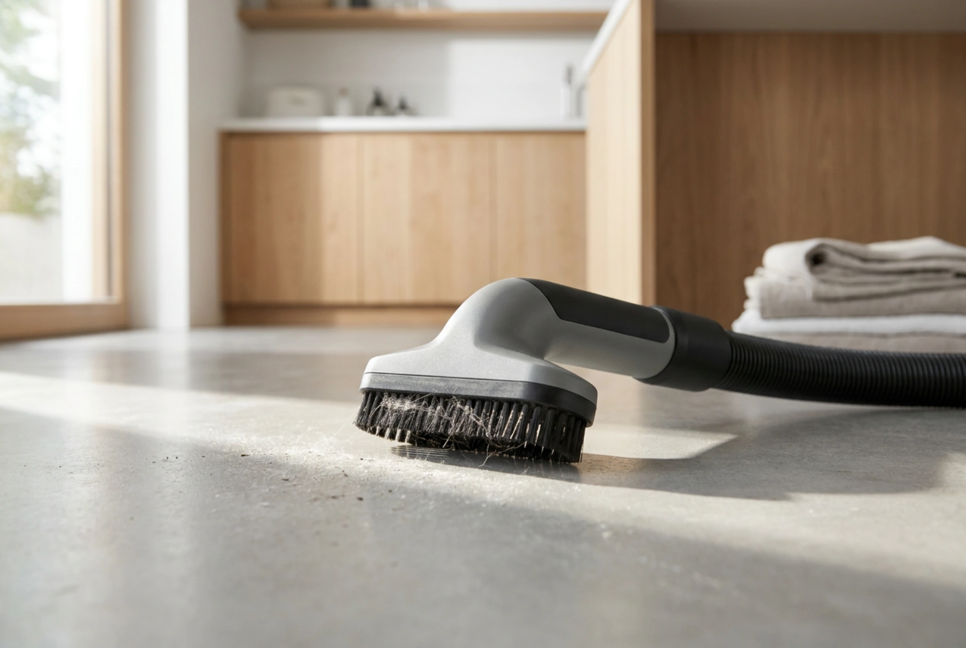 How to vacuum fine dust with a construction vacuum without clogging the filter
