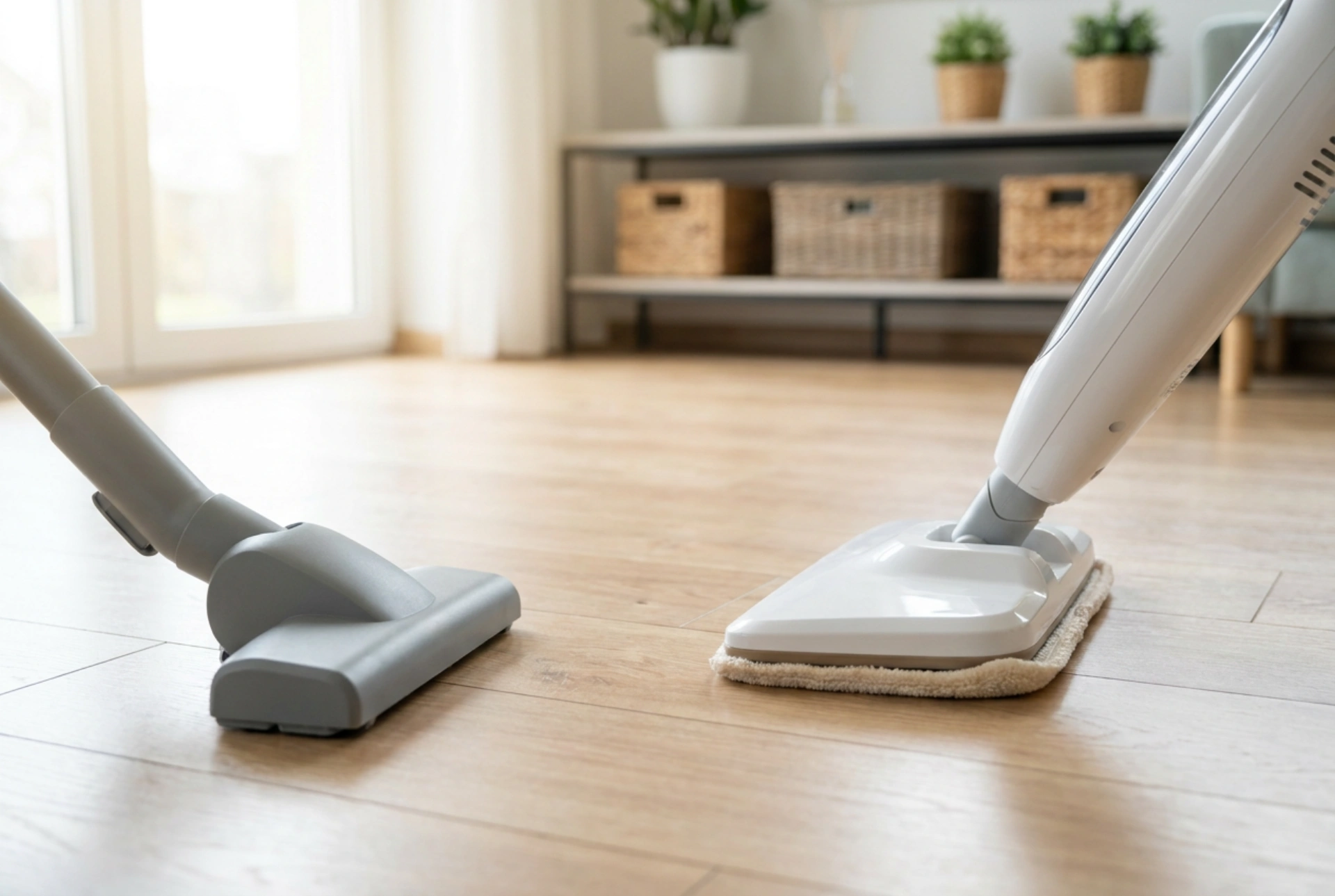 When to Combine Vacuuming and Steam Mopping for Floor Cleaning