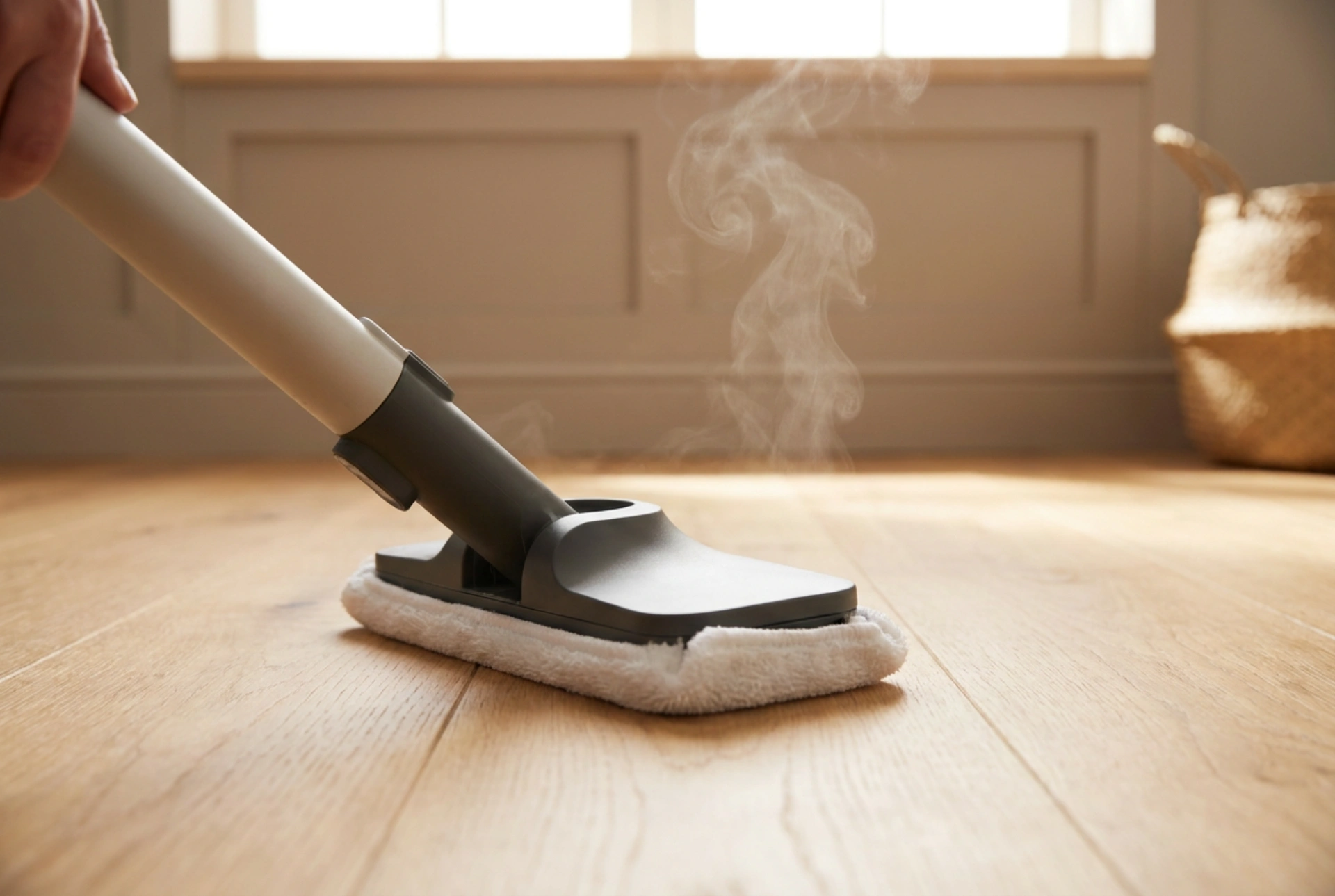 How to Safely Use a Steam Cleaner on Hard Surfaces