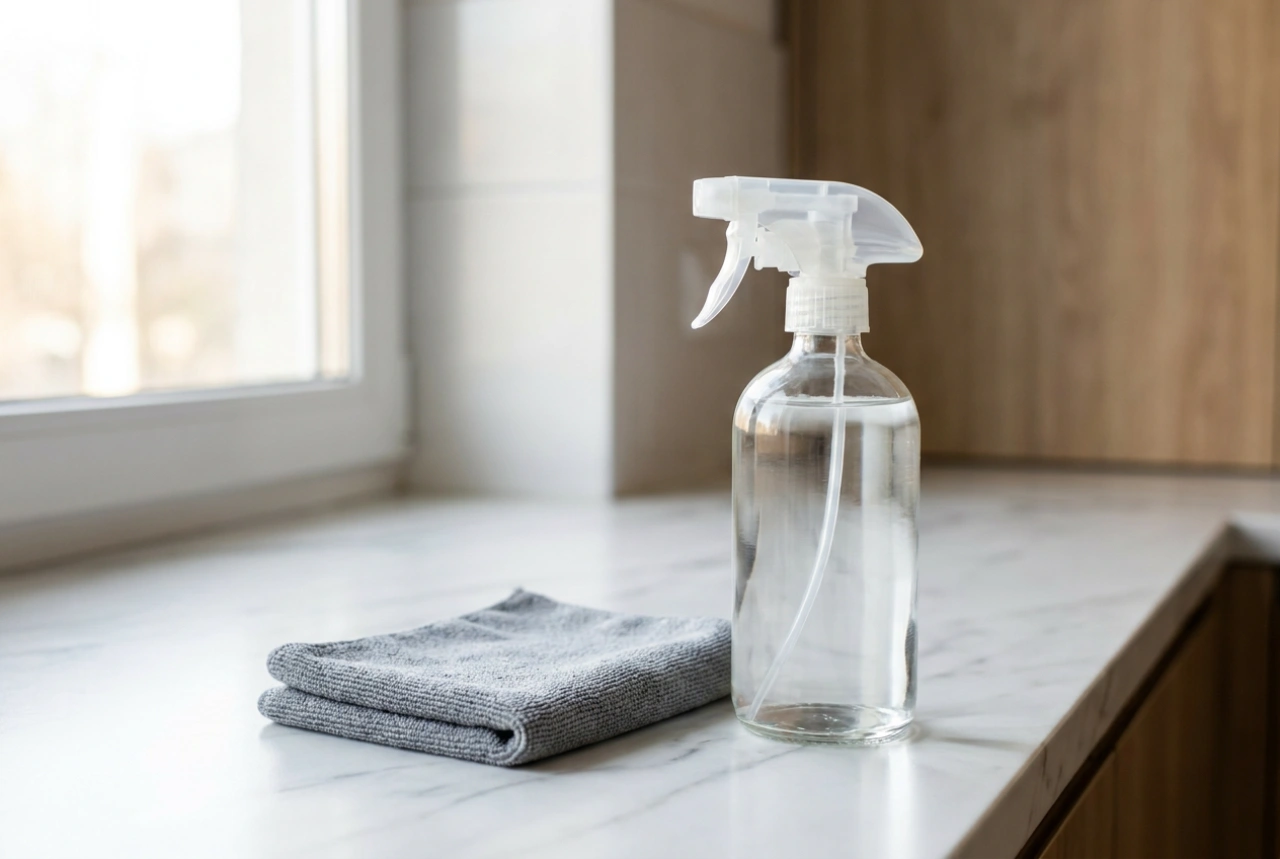 Homemade Vinegar Glass Cleaner and Safe Proportions for Window Frames