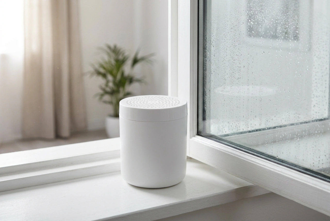 How to Position a Moisture Absorber on a Windowsill for Wet Windows