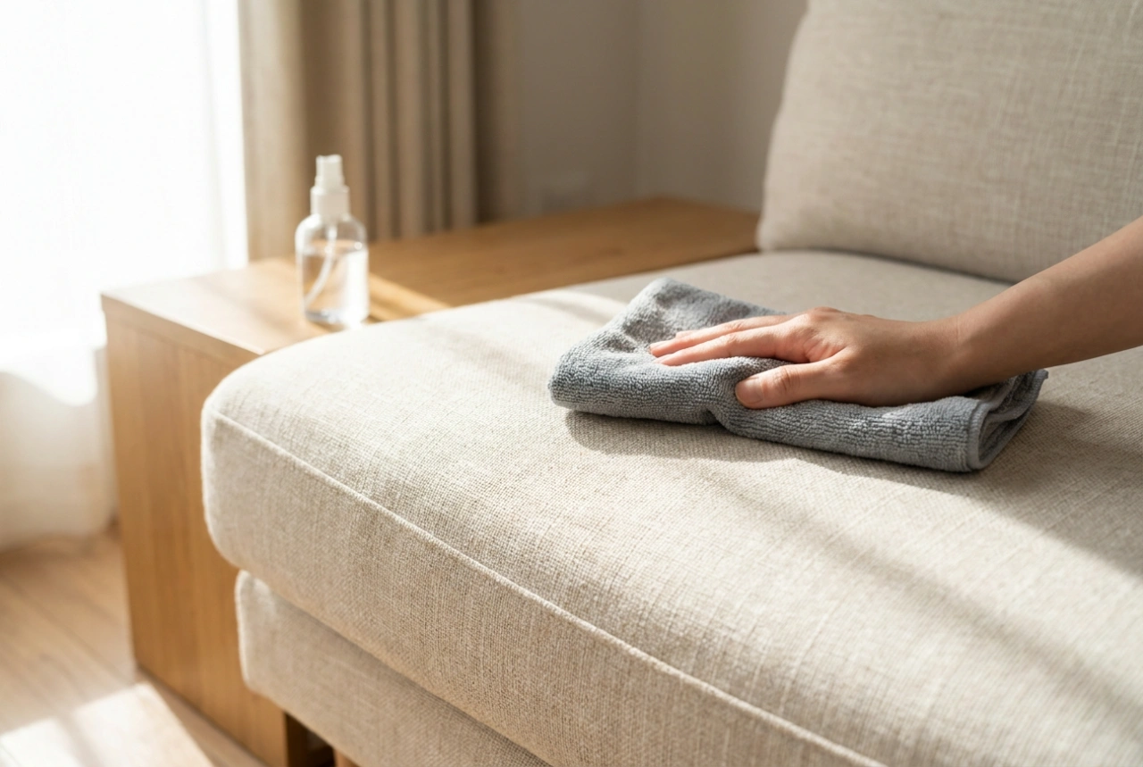 How to Clean Fabric Upholstery Without Soaking Your Sofa